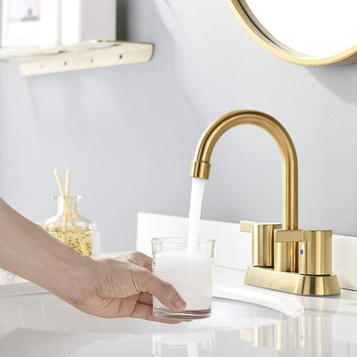 Bathroom Sink Faucet Dual Handle