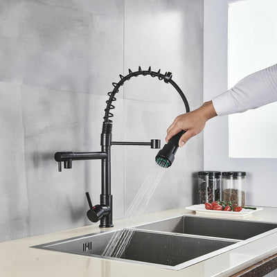 Pull Down Kitchen Sink Faucet