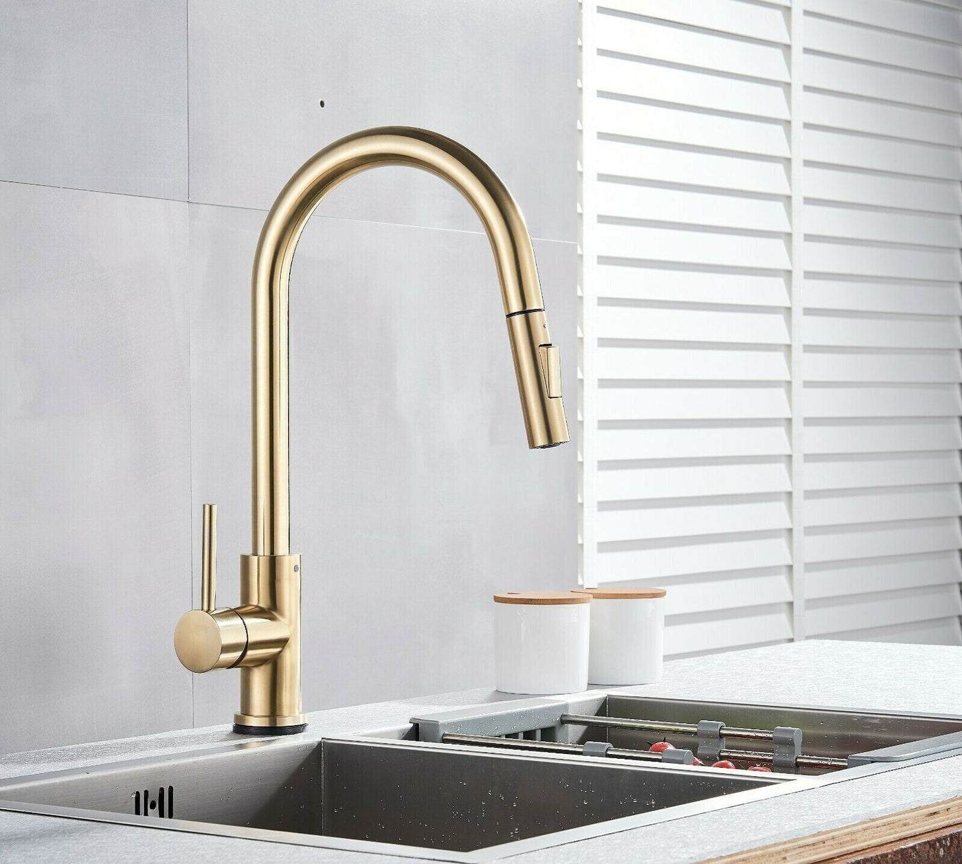 Kitchen Sink Faucet Pull Down Sprayer