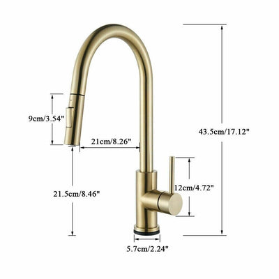 Kitchen Sink Faucet Pull Down Sprayer