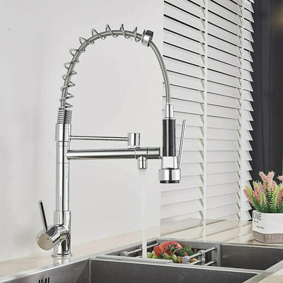 Pull Down Kitchen Faucet