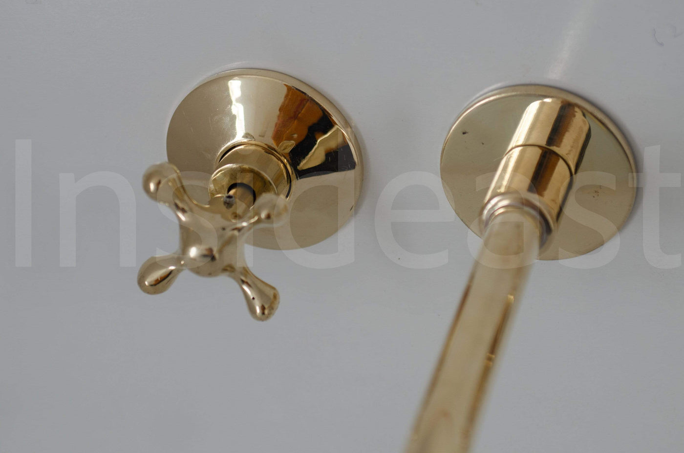 Unlacquered Brass Bathroom Faucet