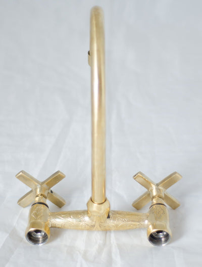 Unlacquered Brass Bathroom Sink Faucet