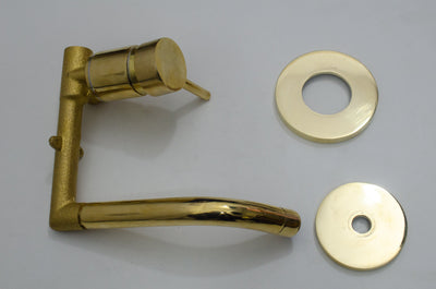 Unlacquered Brass Bathroom Faucet