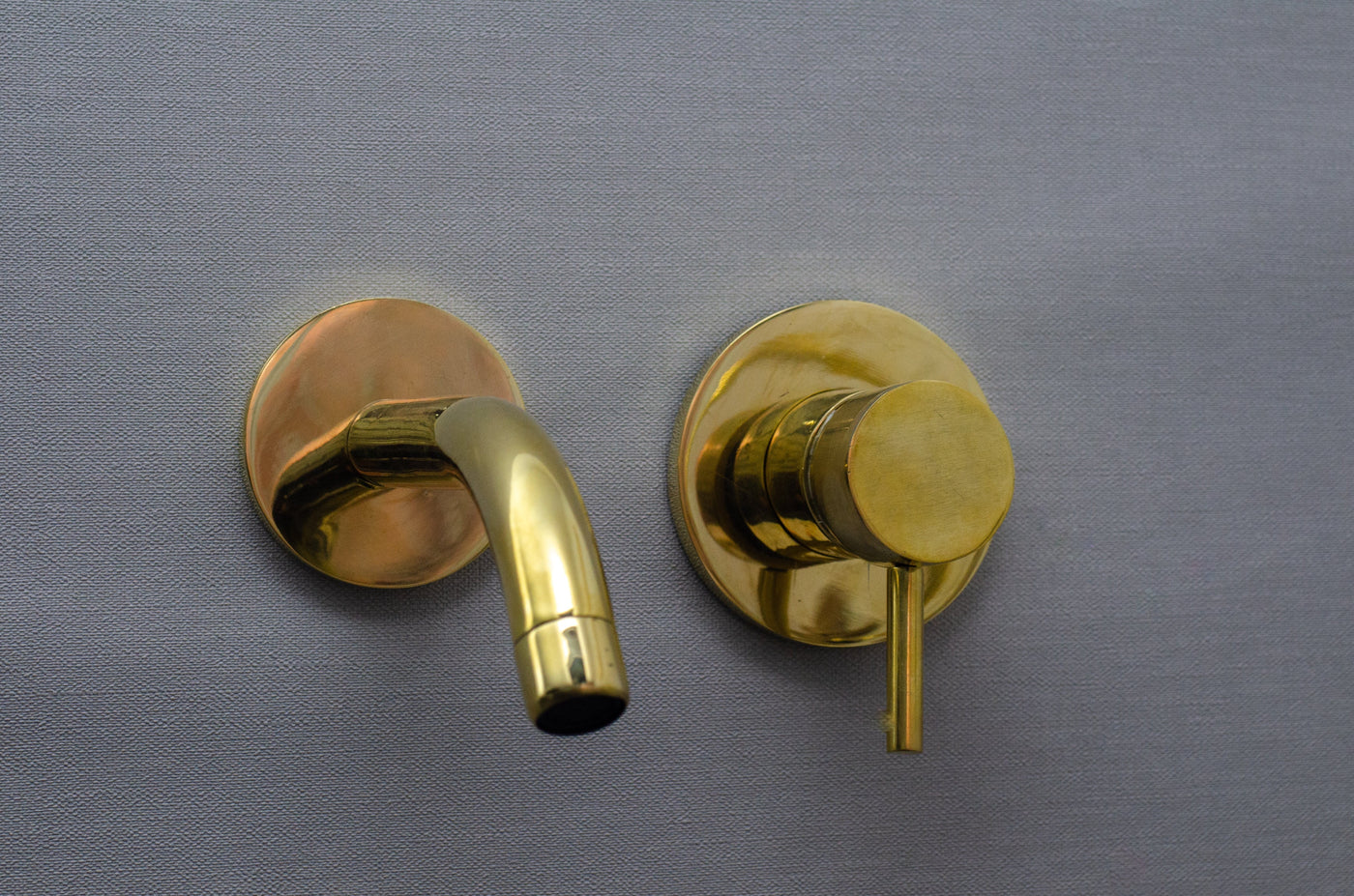 Unlacquered Brass Bathroom Faucet